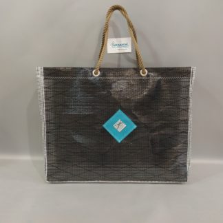 Grand sac cabas marin FASTNET noir zz