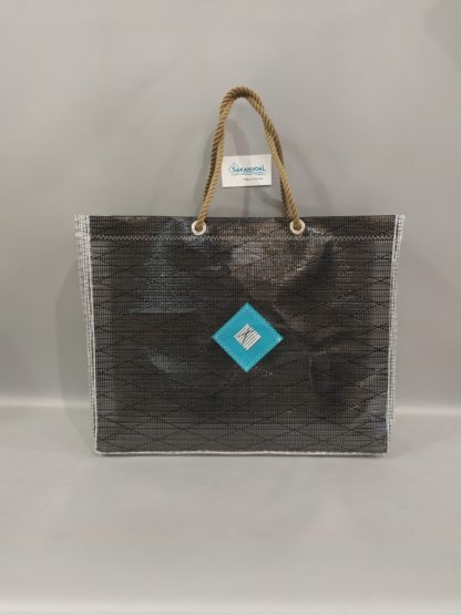 Grand sac cabas marin FASTNET noir zz