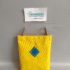 POCHE AMOVIBLE BANDOULIERE jaune turquoisePoche de sac se transformant en petit sac grâce à sa bandoulière amovible en corde