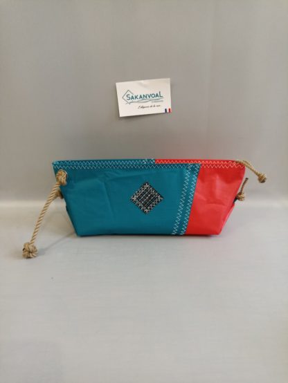 BERMUDES SKV turquoise  rouge