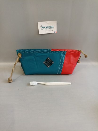 BERMUDES SKV turquoise  rouge