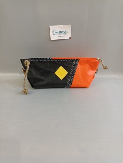 BERMUDES SKV noir orange