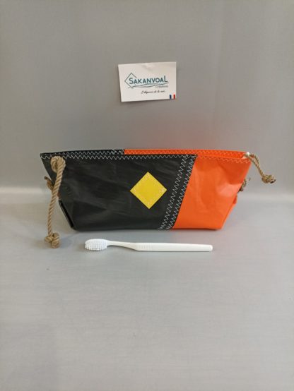 BERMUDES SKV noir orange