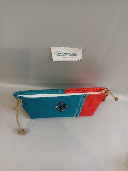 BERMUDES SKV turquoise  rouge