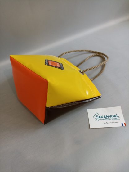 Sac enfant MADDALENA tri jaune marron orange