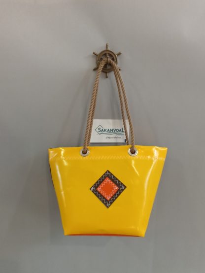 Sac enfant MADDALENA tri jaune marron orange