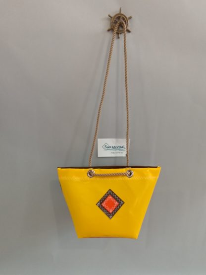 Sac enfant MADDALENA tri jaune marron orange