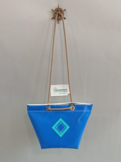 Sac enfant MADDALENA tri bleu vert blanc