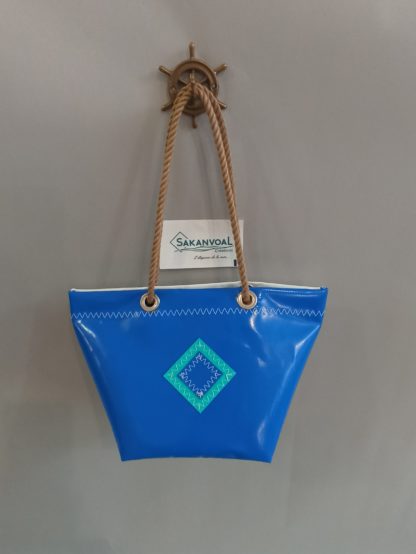 Sac enfant MADDALENA tri bleu vert blanc