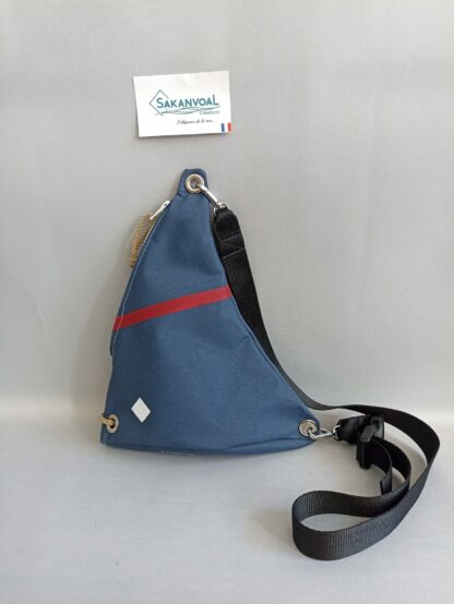 SOLENT bleu bv rouge sac banane voile ventrale