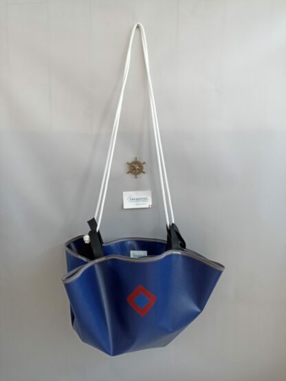 Sac tapis Hawaï bleu