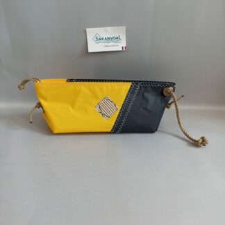 Trousse de toilette BERMUDES SKV jaune et noir
