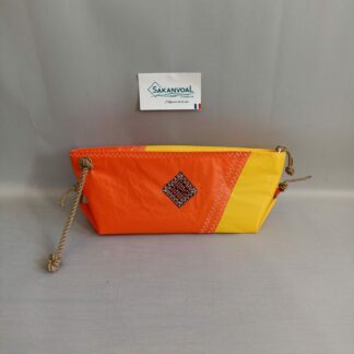 Trousse de toilette BERMUDES SKV orange et jaune