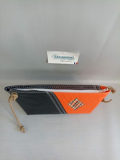 Trousse de toilette BERMUDES SKV noir et orange