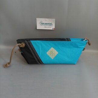 Trousse de toilette BERMUDES SKV bleu ciel et noir