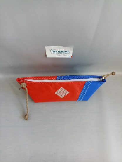 Trousse de toilette BERMUDES SKV rouge et bleu