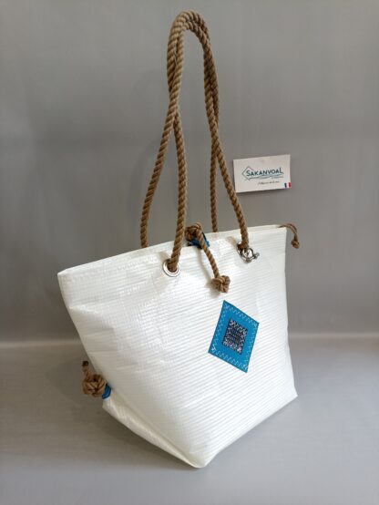 Sac à main design marin ANNABA ONE Blanc lm